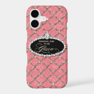 Someone Must be Queen, Quatrefoil Jewel Glitter
