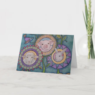 'Someone Not Something' greeting card