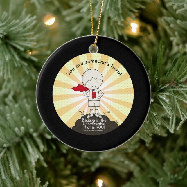 Someone’s Hero Ceramic Ornament (Tree)