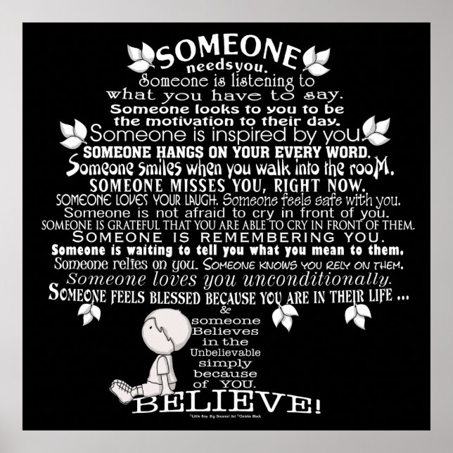 Someone Tree Poster (Front)