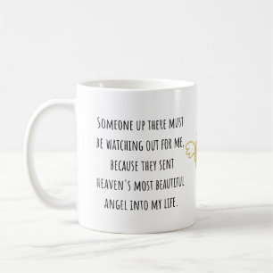 Someone Up There Must Be Watching Friendship Coffee Mug