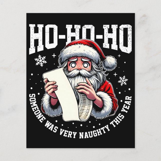 Someone was very naughty this year! flyer (Front)