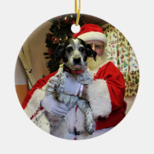 Someone's Getting Coal for Christmas Ceramic Ornament