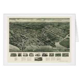 Somers-Point, NJ Panoramic Map - 1925