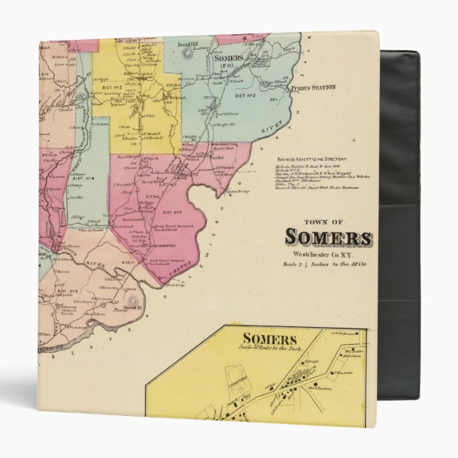Somers, Town Binder (Front/Inside)