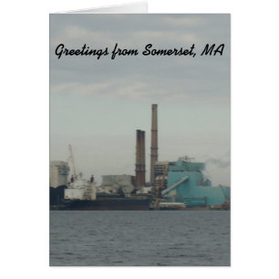 Somerset, MA Greeting Card