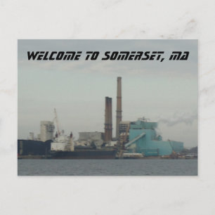 Somerset, MA Postcard