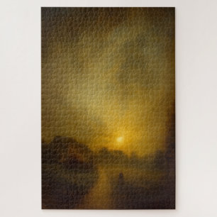 Somerset Sunset Path Turner Style Jigsaw Puzzle