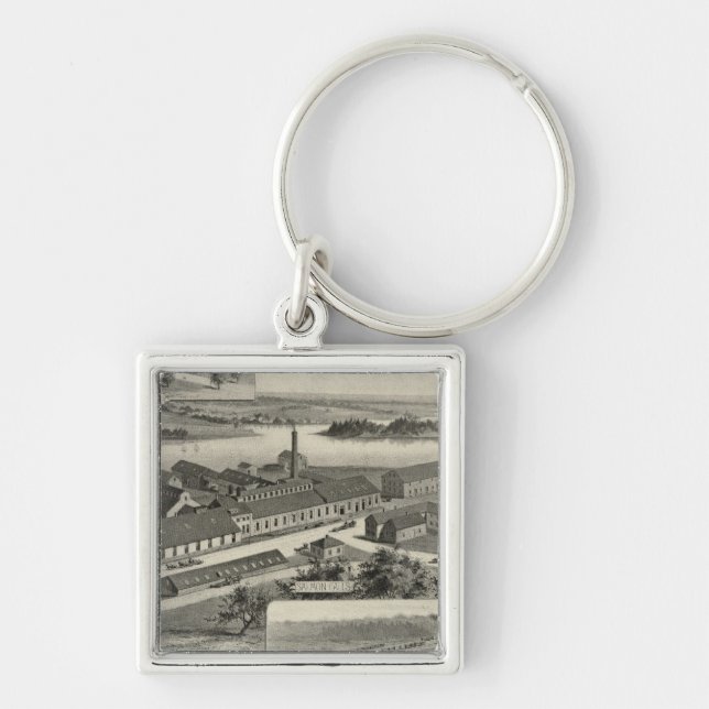 Somersworth Machine Co Keychain (Front)