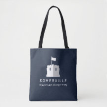 Somerville Massachusetts Tote Bag