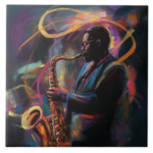 Something about a Saxophone…  Tile