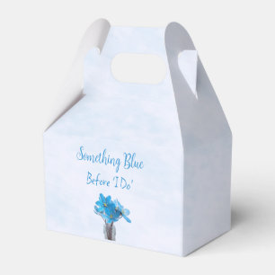 Something Blue Before I Do Bridal Shower Favor Box