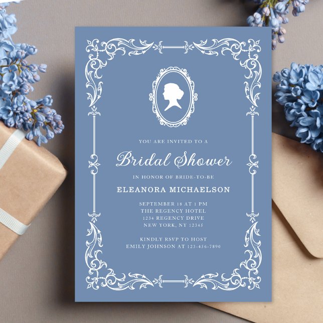Something Blue Before I Do Bridal Shower Invitation (Creator Uploaded)