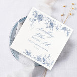 Something Blue Before I do Bridal Shower Napkin<br><div class="desc">Something Blue Before I do Bridal Shower Decorations Napkins</div>