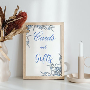 Something blue before i do bridal shower  sign