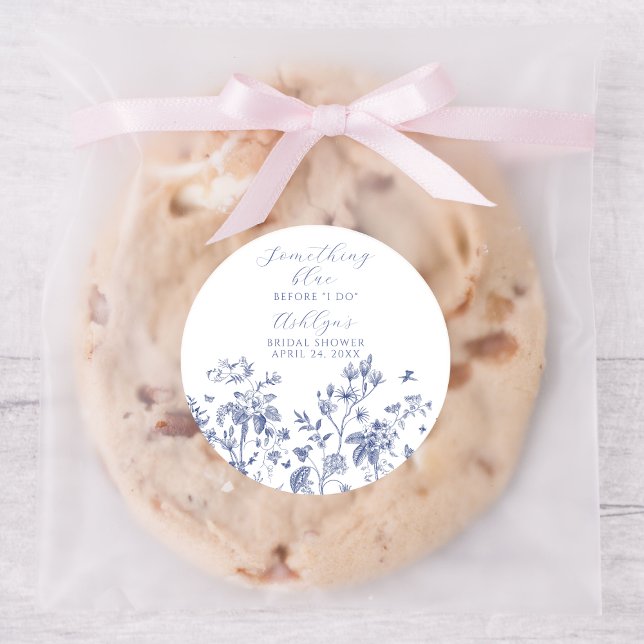 Something Blue Before I Do Bridal Shower Stickers (Creator Uploaded)