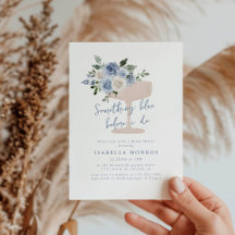 Something Blue Before I Do Floral Bridal Shower