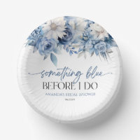 Something Blue Before I Do Floral Bridal Shower