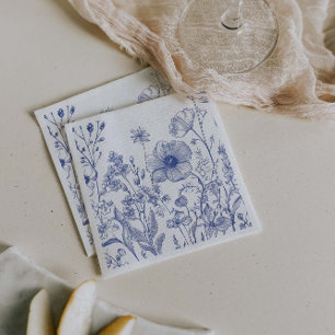 Something Blue Before I do  Napkin