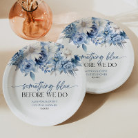 Something Blue Before We Do Floral Couples Shower