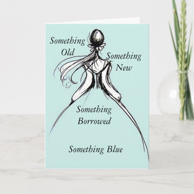 Something Blue Card (Front)