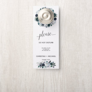 Something Blue    Wedding Guest Do Not Disturb Door Hanger
