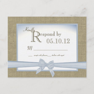 Something Blue Wedding Response