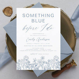 Something Blue Wildflower Bridal Shower