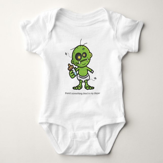 Something Dead in my Diaper Infant Creeper (Front)