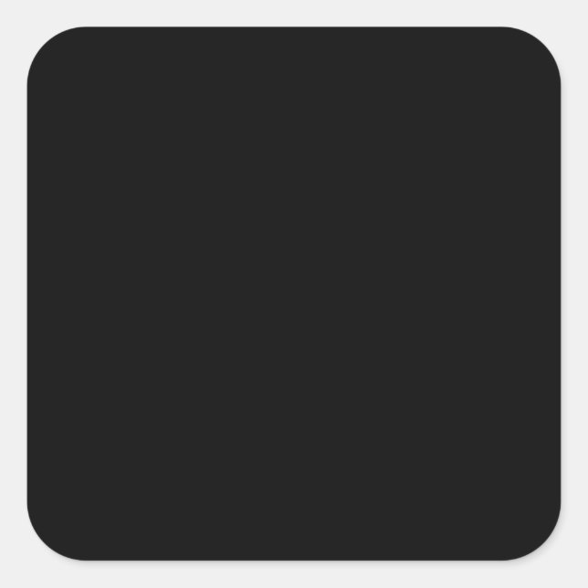 Something in Black to Customize if you choose Square Sticker (Front)