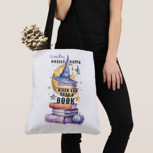 Something Magical Happens When You Read A Book Tote Bag