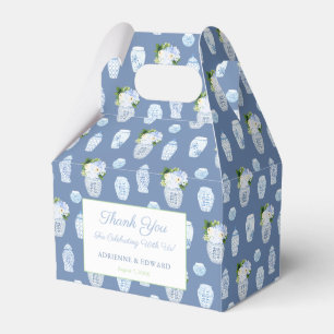 Something Old New Borrowed Blue Wedding Shower Favor Box