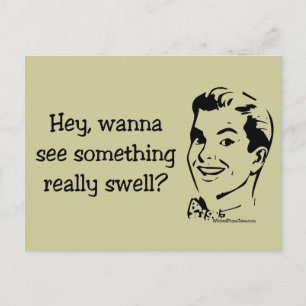 Something Really Swell Postcard