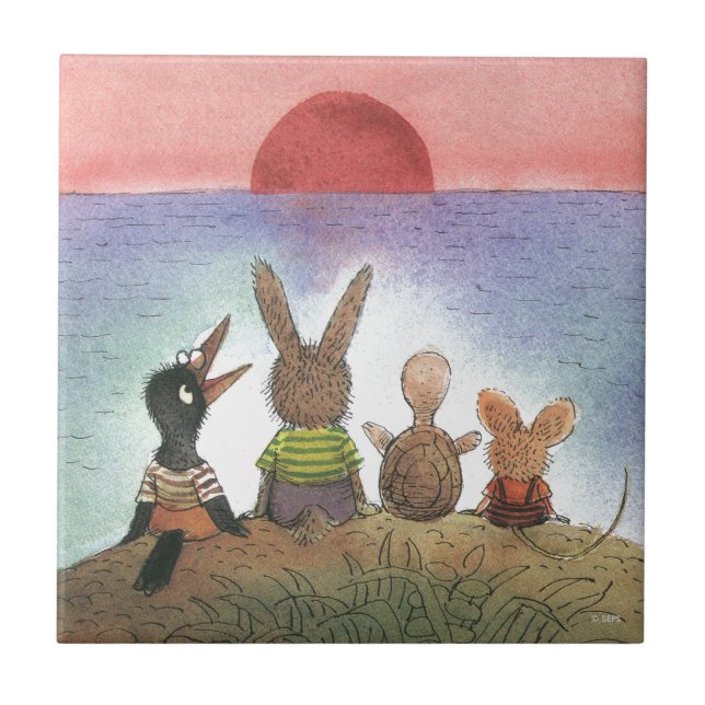 Something Red Tile (Front)