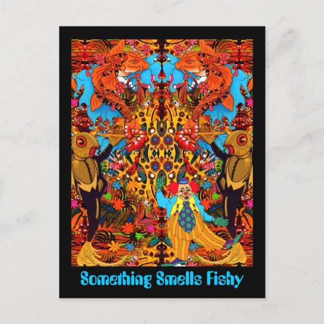 Something Smells Fishy Postcard (Front)