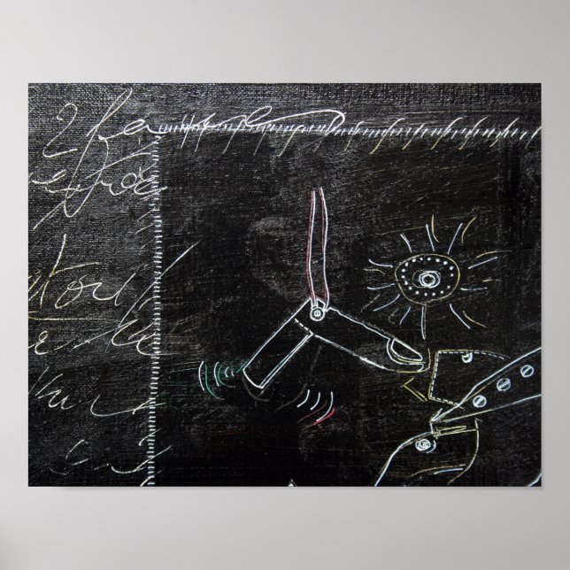 Something Strange on this Black Canvas 1 Poster (Front)