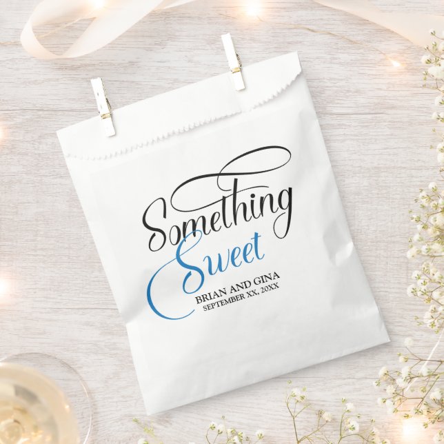 Something Sweet Personalized Favour Bag (Clipped)