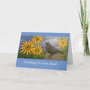 Something To Crow About Card