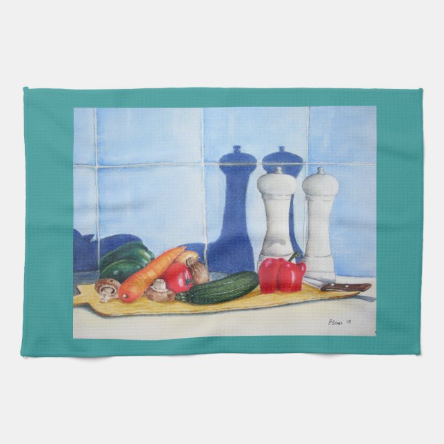 Something very different  for the table kitchen towel (Horizontal)