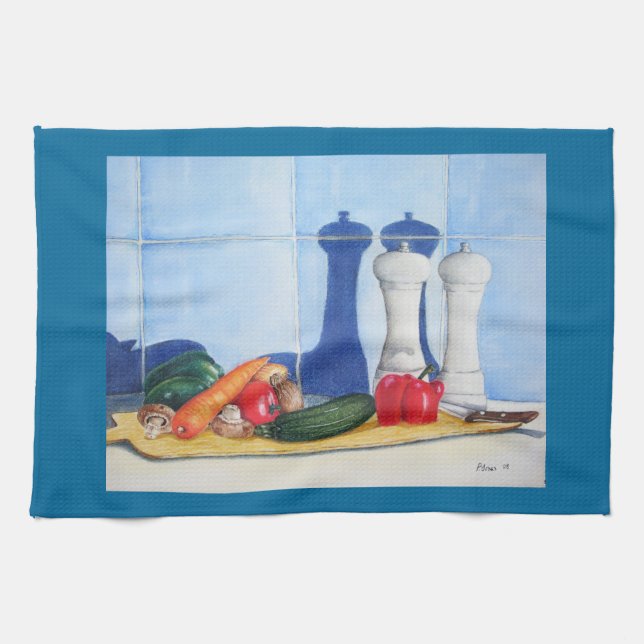 Something very different  for the table kitchen towel (Horizontal)