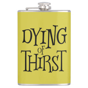 Something Wicked Halloween Flask