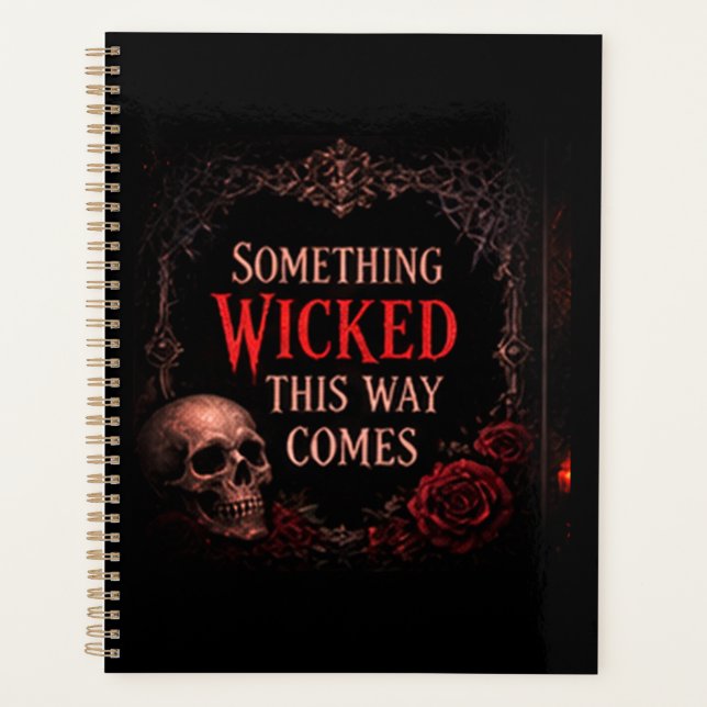 Something Wicked This Way Comes  Planner (Front)
