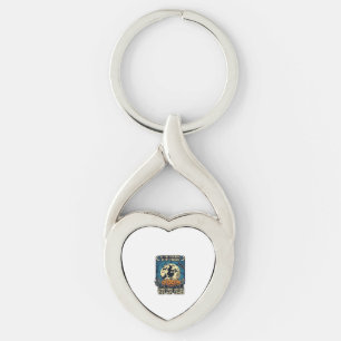 Something Wicked Way Comes Witch Halloween Pumpkin Keychain