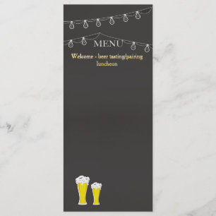 Something's Brewing Menu Card