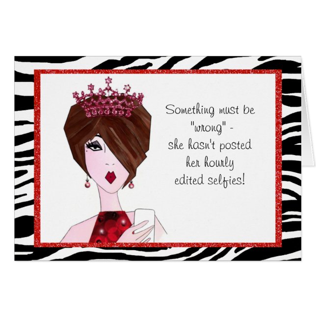 Something's wrong-She hasn't posted hourly selfie! (Front Horizontal)