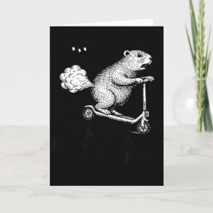 Sometime I Just Be Farting Tummy Hurts Funny Groun Card