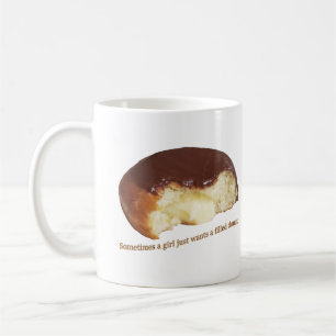Sometimes a girl just wants a filled donut coffee mug