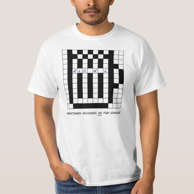 Sometimes Alcohol is the Answer T-Shirt (Front)