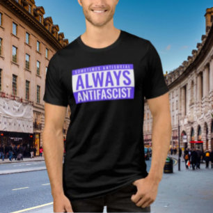 Sometimes Antisocial Always Antifascist Shirt