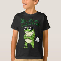 Sometimes I Just Be Farting Funny Vintage Frog Gra
